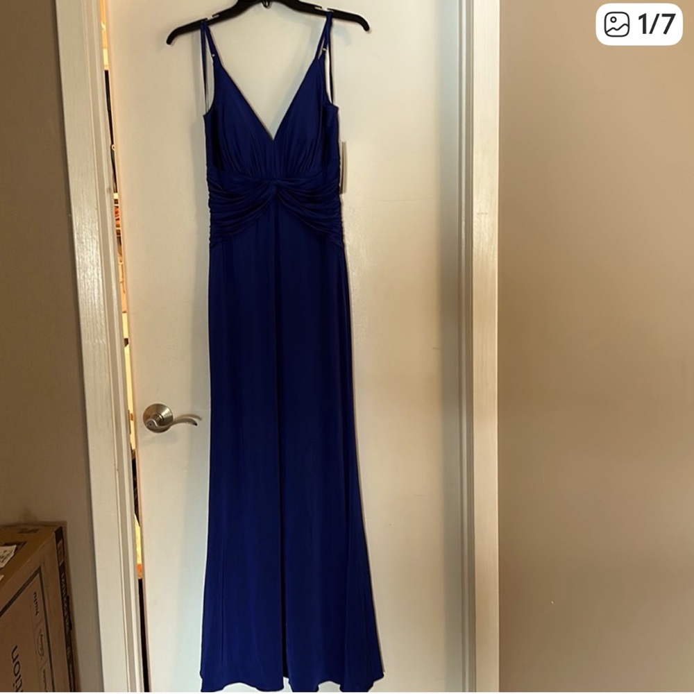 Eliza J Royal Blue Maxi Dress